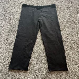 YZ Yeezy Vultures Gosha Sweatpants Black Oversized Baggy Kanye Mens 2 (44x29)